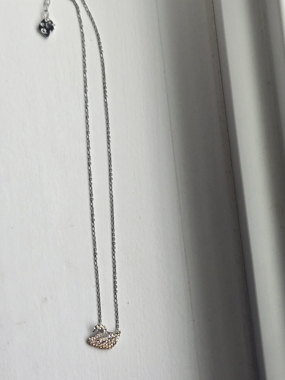 Sawrovski Swan Necklace